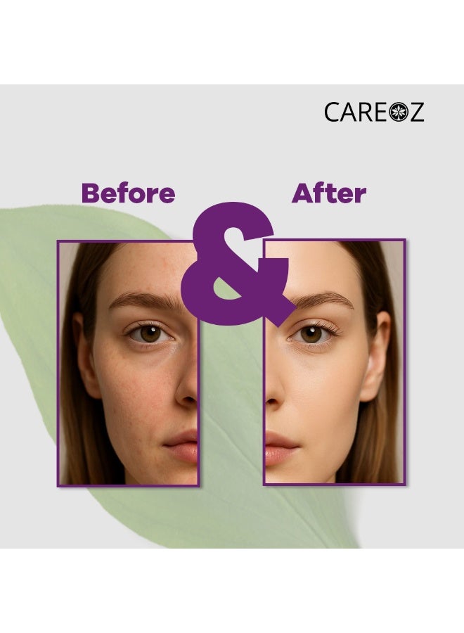 CAREOZ Rose + Saffron Detox & Glow All-Over Mask Duo - Image 5